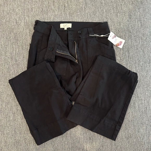 Chelsea & Violet Black Mini Flare Jeans 29 - Picture 9 of 9